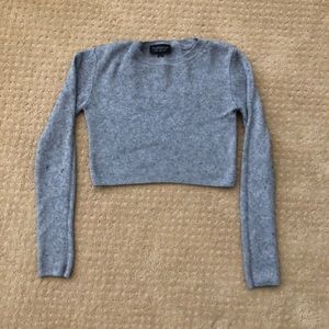 Topshop Crop Sweater